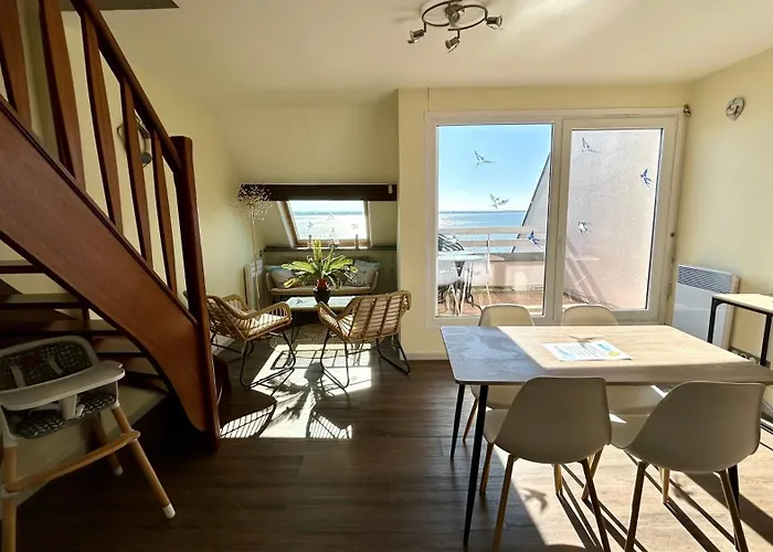 Plein Sud, Appartement Vue Baie, Acces Direct Plage