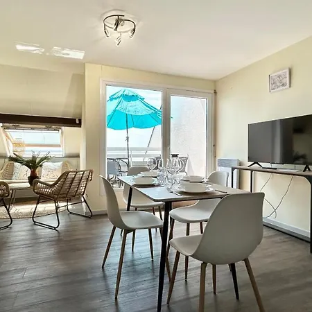 Plein Sud, Appartement Vue Baie, Acces Direct Plage Le Crotoy Buitenkant foto