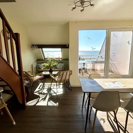 Plein Sud, Appartement Vue Baie, Acces Direct Plage Le Crotoy Buitenkant foto